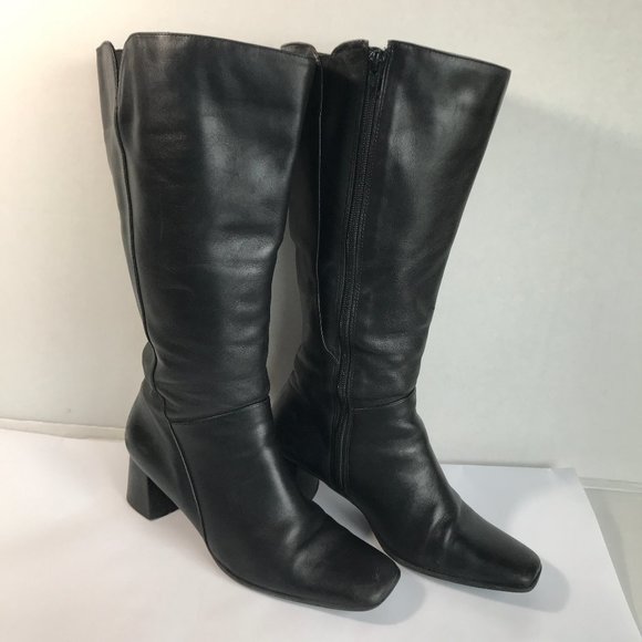 naturalizer tall black boots